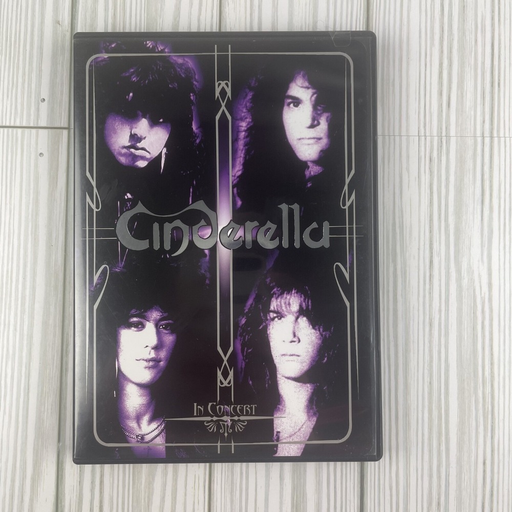 Cinderella - In Concert (DVD, 2005) EXCELLENT  With‎ Insert